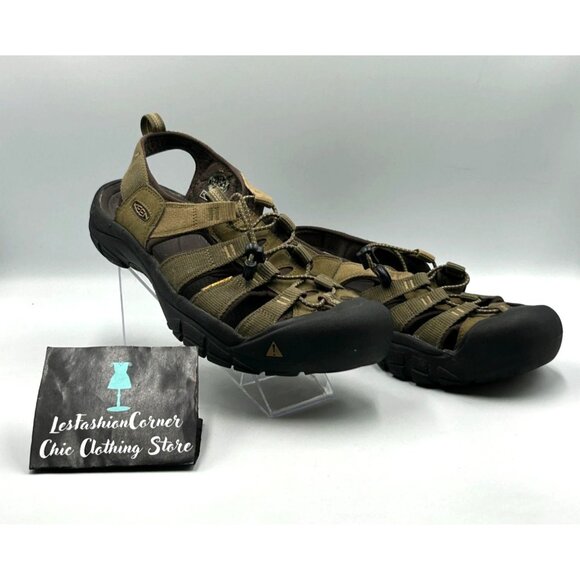 Keen Men's Green Newport H2 Athletic Outdoor Footwear Washable Sandals Sz 11 320 - Picture 11 of 16